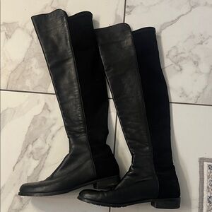 Stuart Weitzman Black Over the Knee Boots